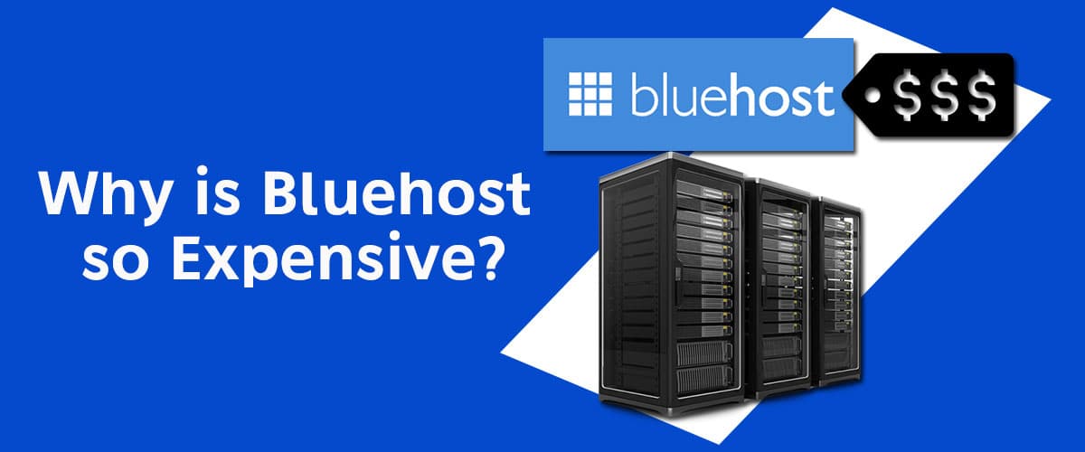 Why is Bluehost so expensive?