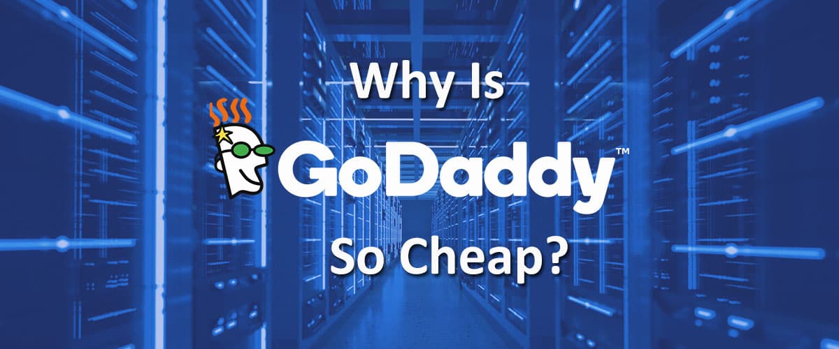 Why is GoDaddy so cheap?