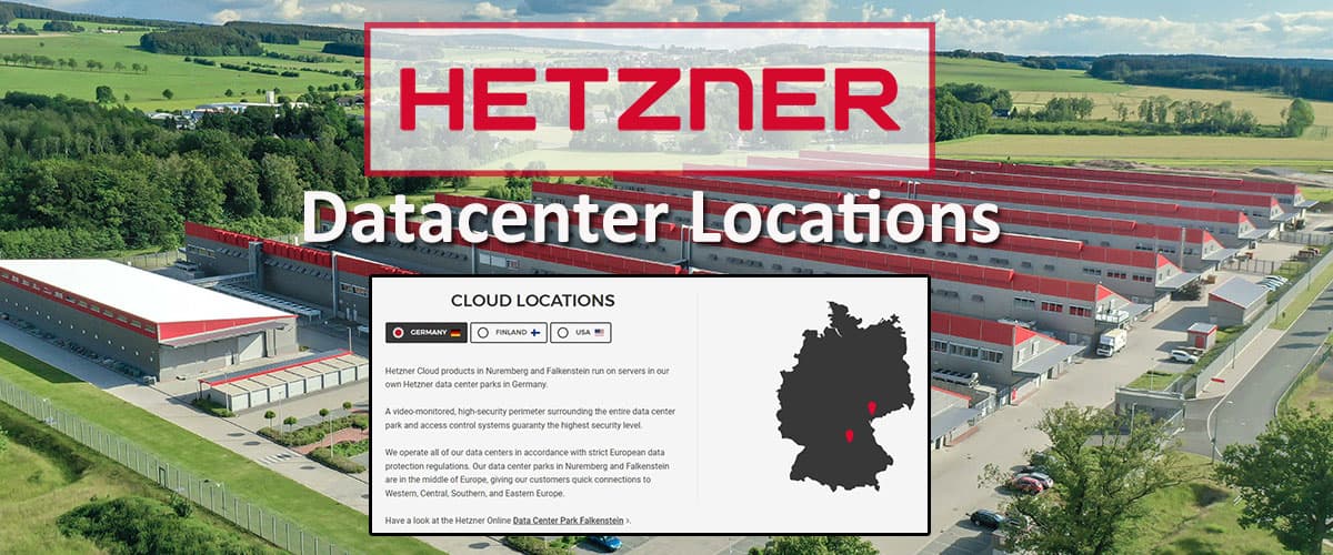 Hetzner datacenter locations