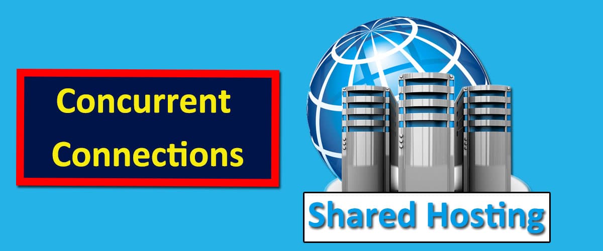 How many concurrent connections can shared hosting handle?