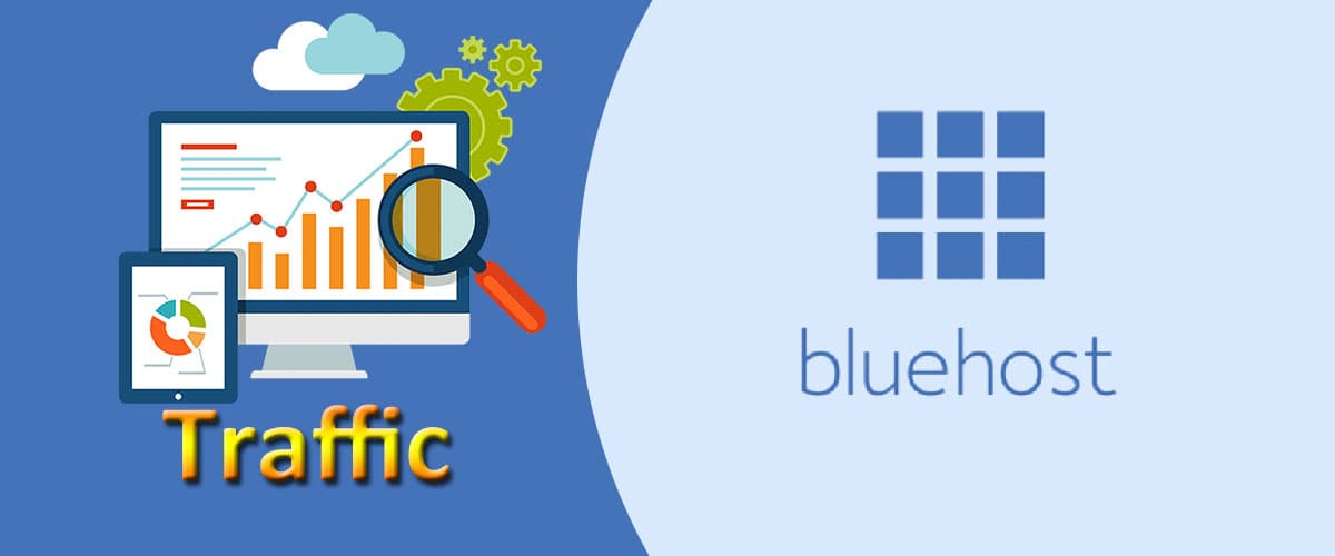 How much traffic can Bluehost handle?