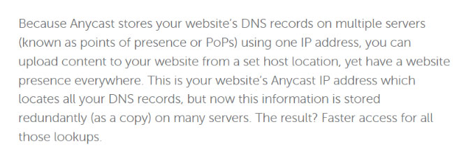 namecheap anycast improves speed