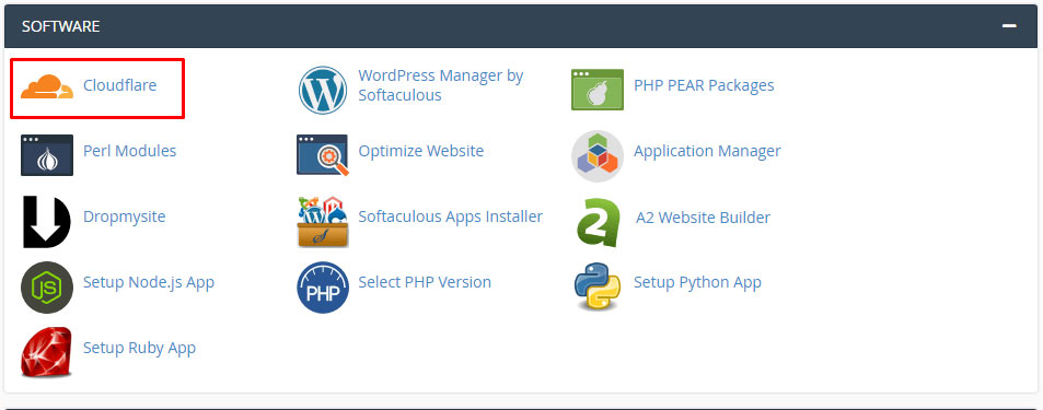 cpanel software
