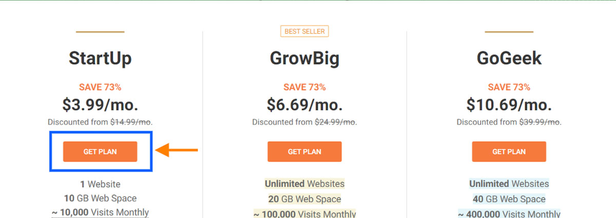 siteground hosting plans