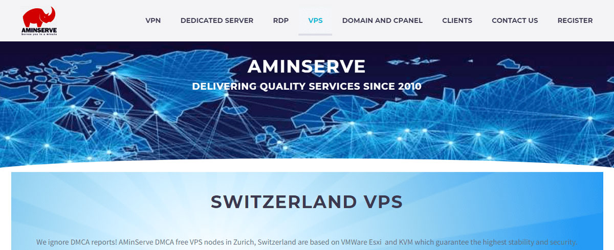 Aminserve VPS Hosting