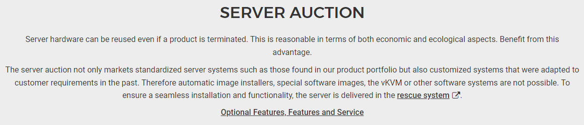 hetzner server auction overview