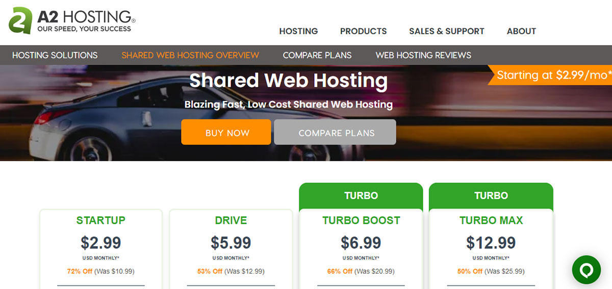 a2 hosting as wp engines alternative