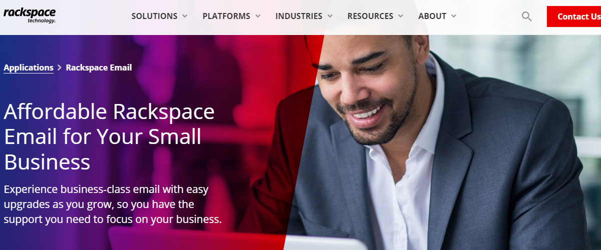 rackspace email