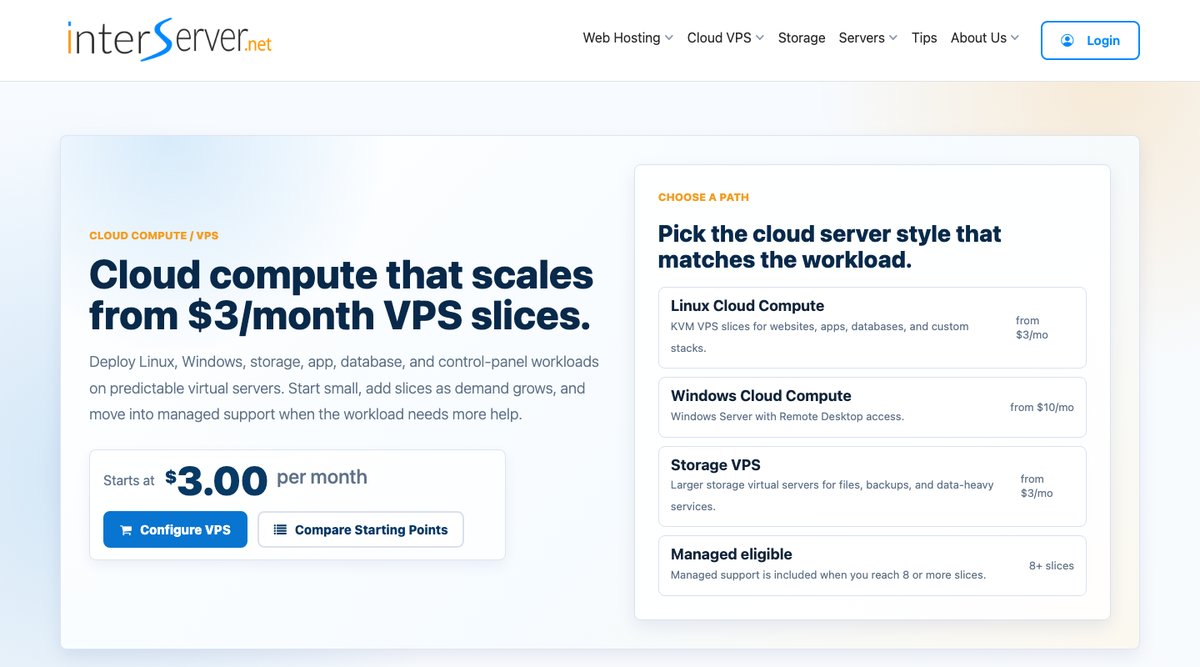 interserver cloud vps slices