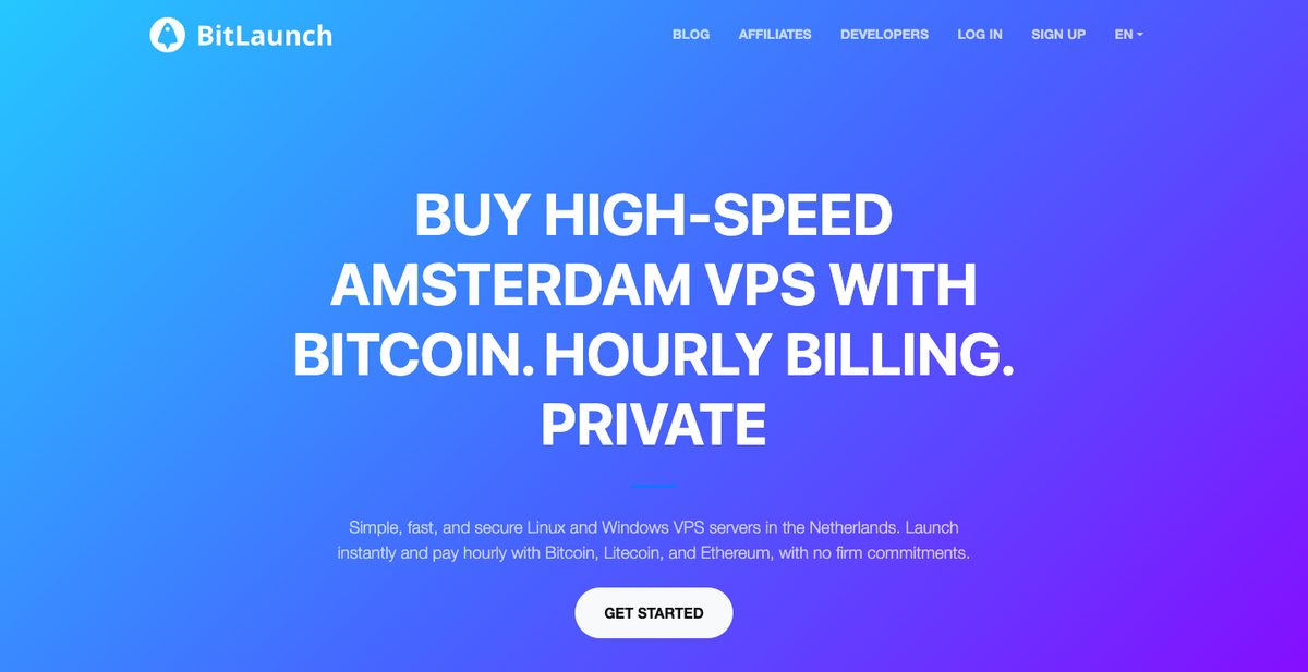 bitlaunch amsterdam vps