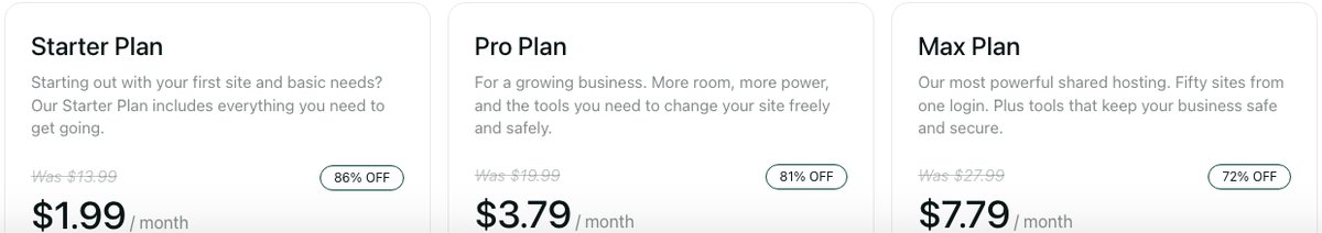 hostingcom web hosting plans