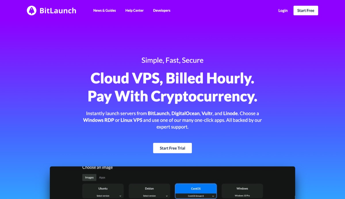 bitlaunch cloud vps crypto