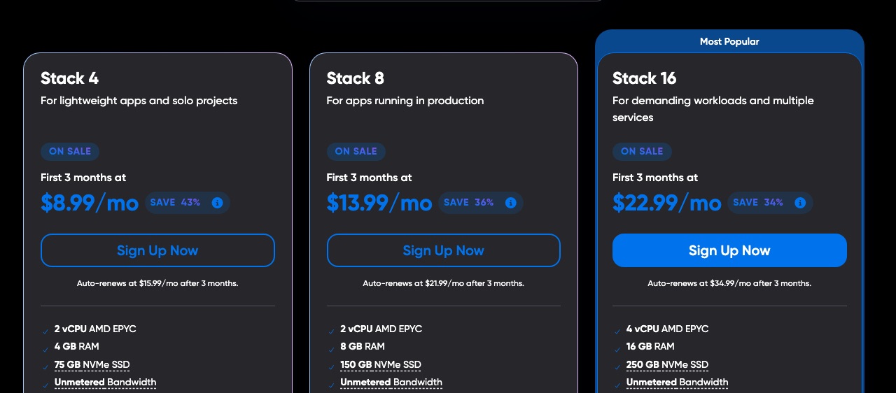 dreamhost vps plans storage