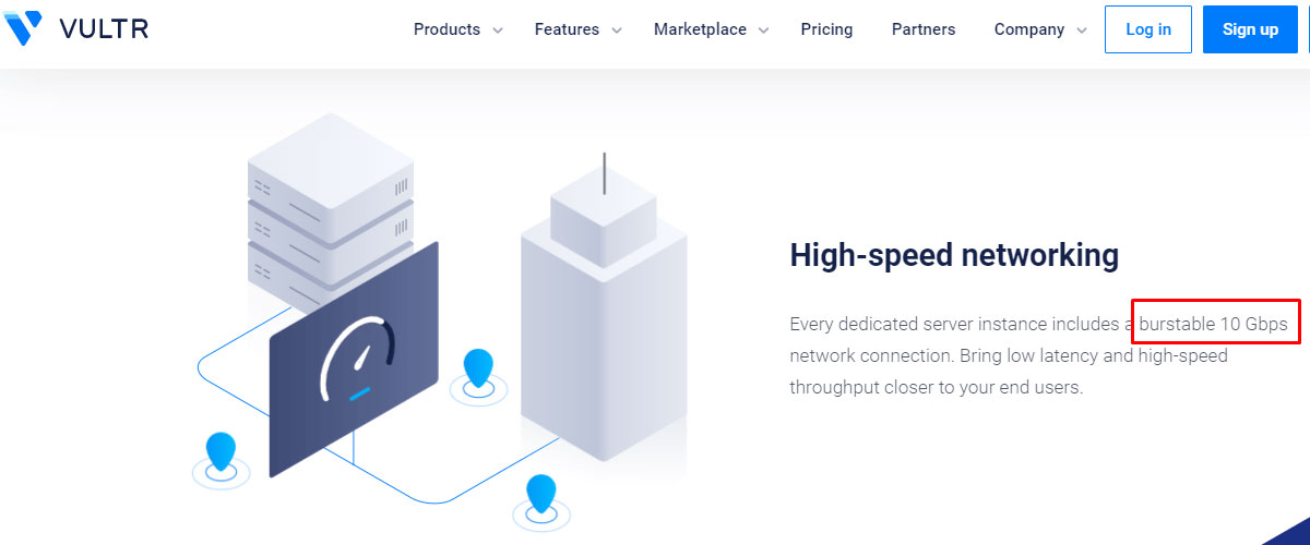 vultr 10gbps