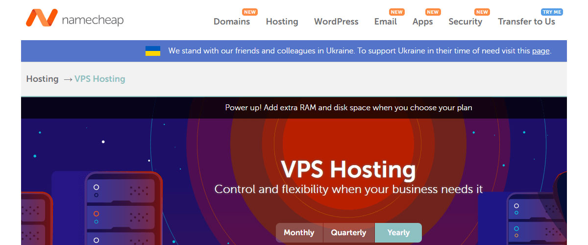 namecheap vps
