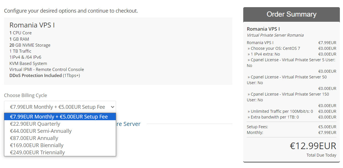flokinet bulletproof vps price