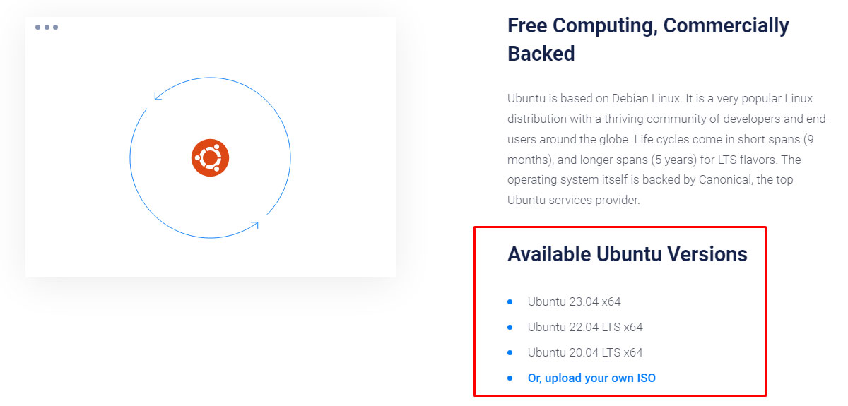 vultr support for ubuntu