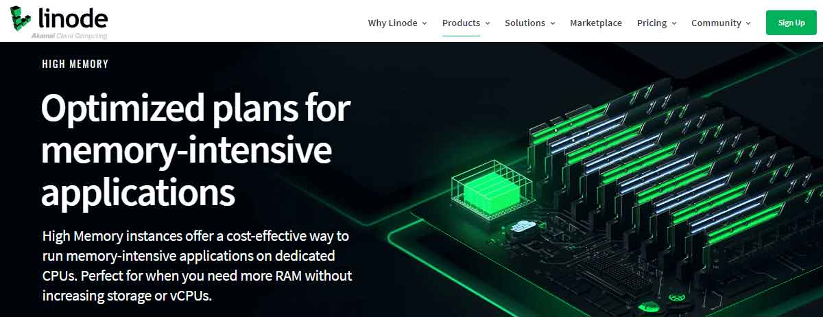 linode memory optimized cloud