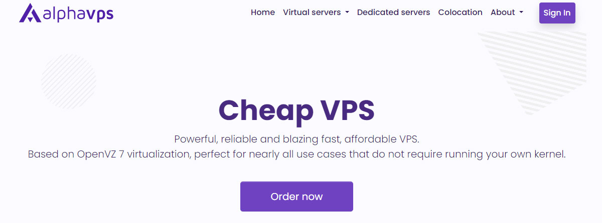 alphavps openvz vps germany