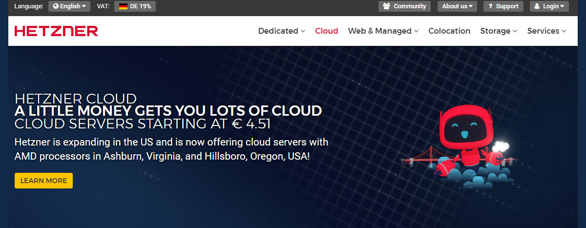 hetzner vps with europe datacenters