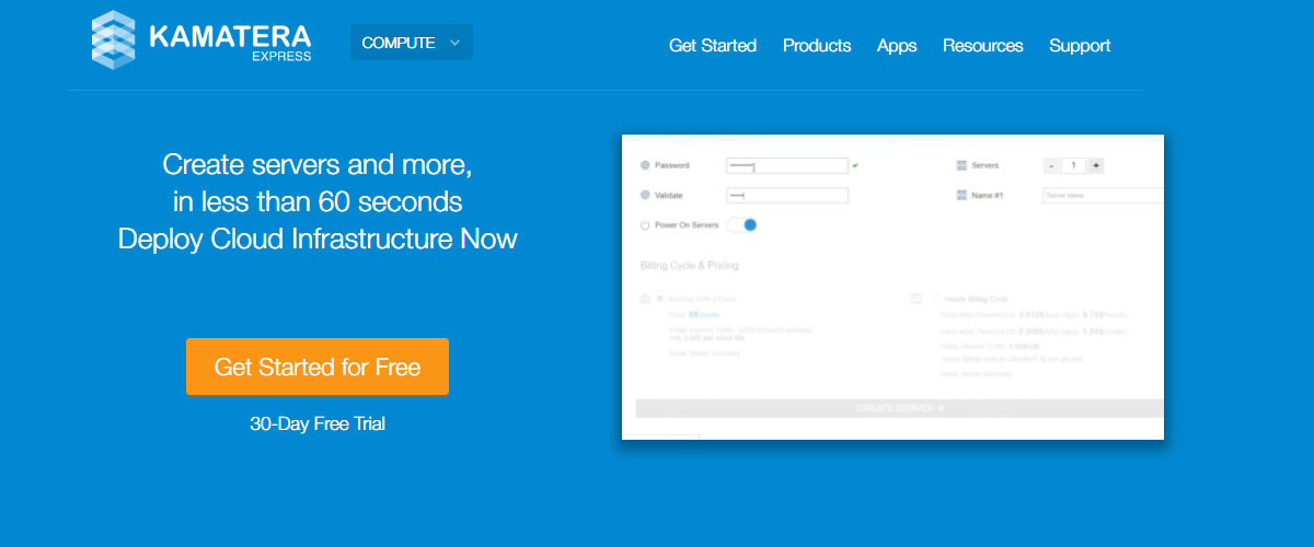 kamatera windows vps hosting