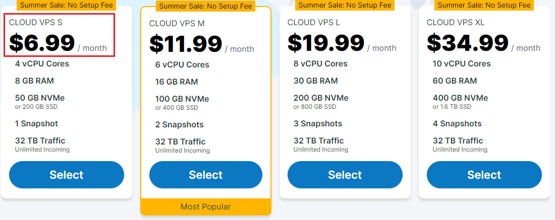contabo windows vps starting price
