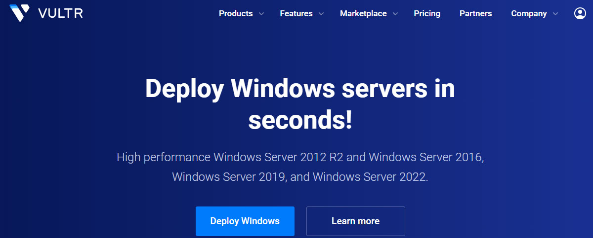 vultr windows 10 vps hosting