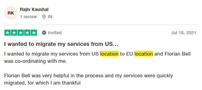 contabo server location migration