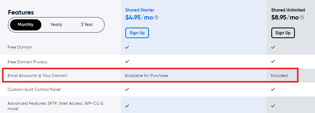 professional email with dreamhost hosting