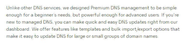 Godaddy Premium Dns - Powerful features