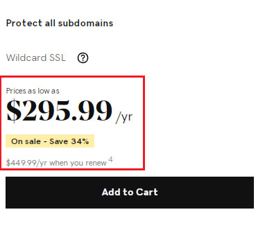 Godaddy SSL - Protect All Subdomains