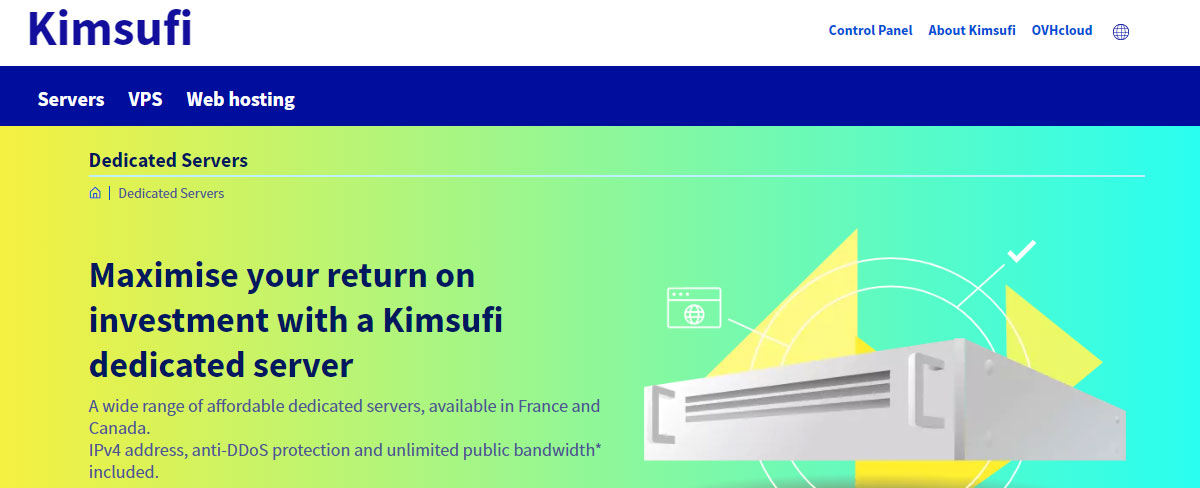 kimsufi dedicated servers