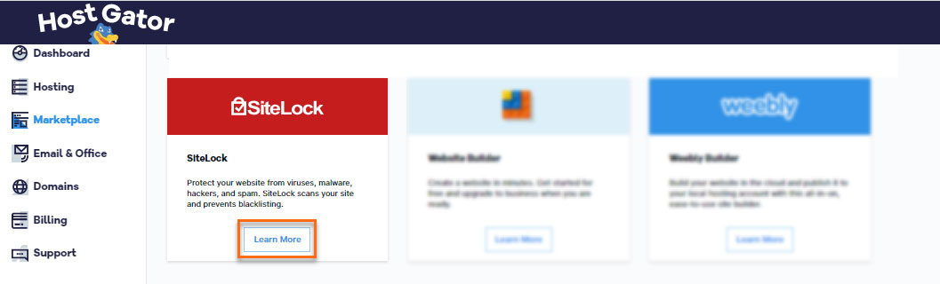 hostgator sells sitelock