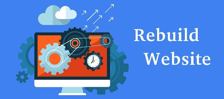 rebuild website