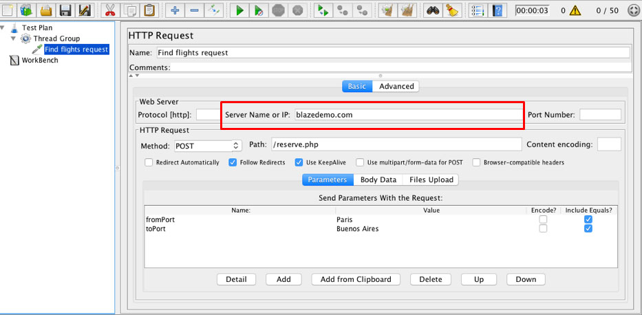 jmeter for concurrent connections