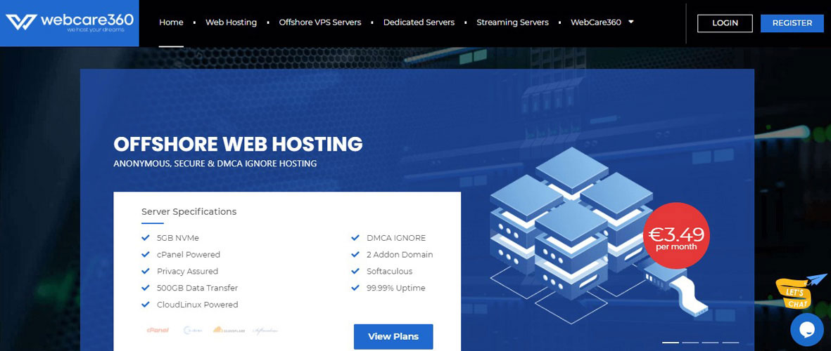 webcare360 offshore web hosting