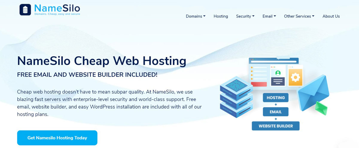 namesilo web hosting