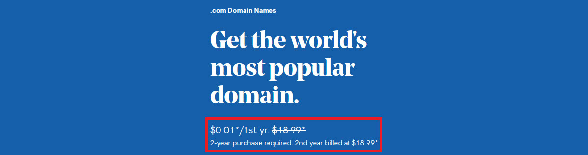 Godaddy Domain Renewal Pricing