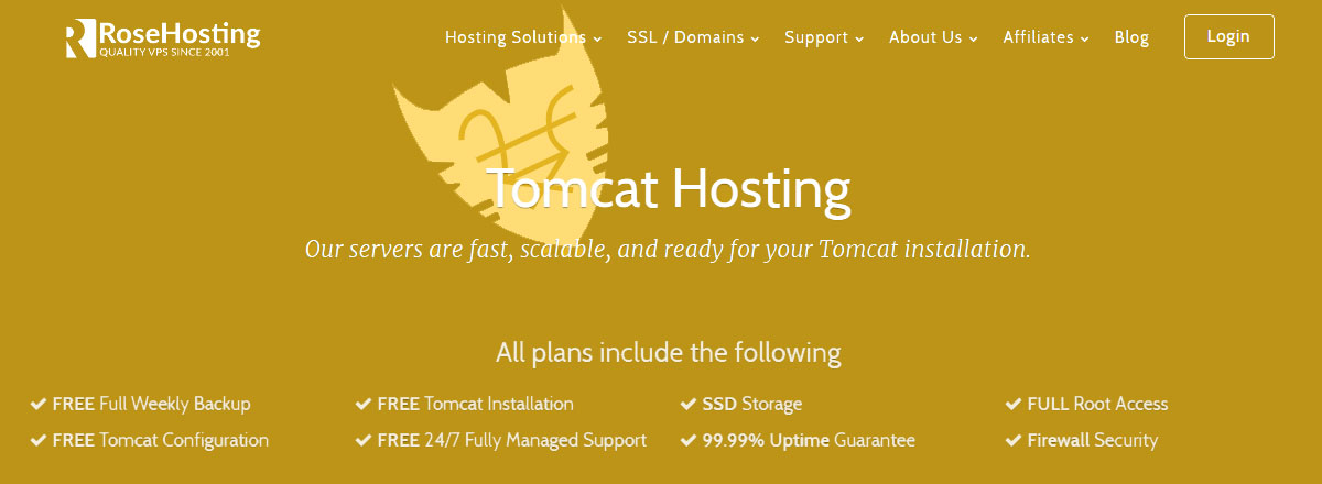 RoseHosting Tomcat