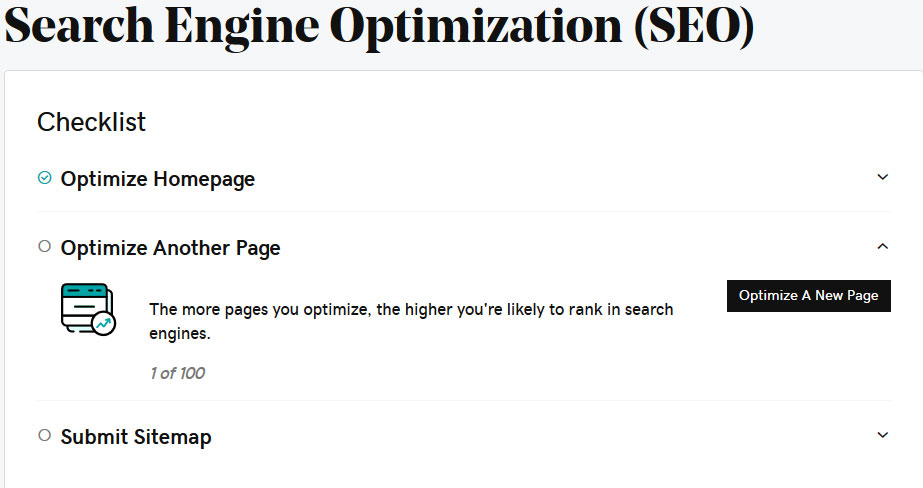 godaddy search engine visibility features