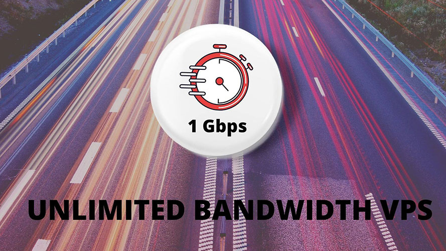 unlimited bandwidth vps 1 gbps