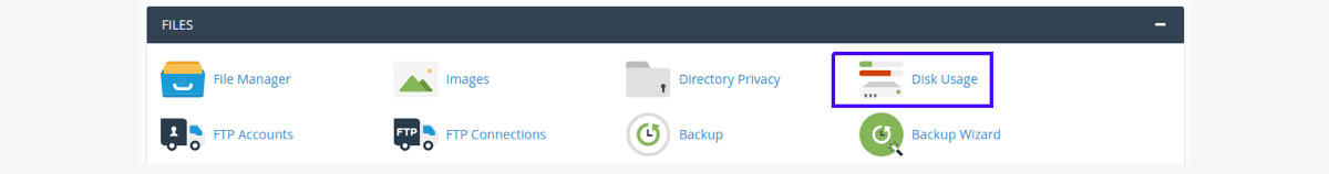 Cpanel Disk Usage Tool