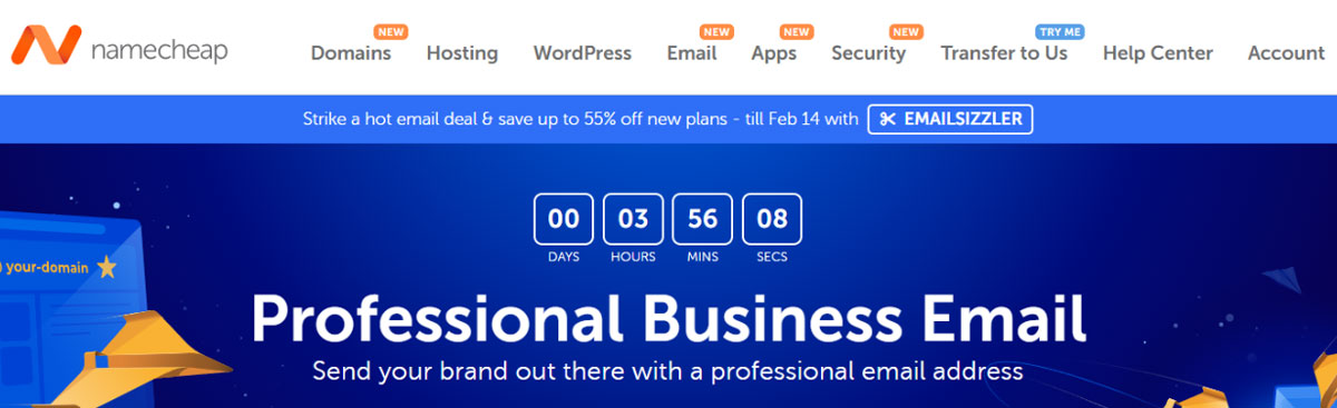 Namecheap Professional Business Email