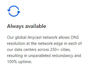 Cloudflare DNS Anycast