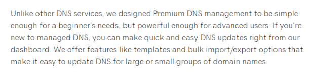 Godaddy Premium Dns - Powerful features