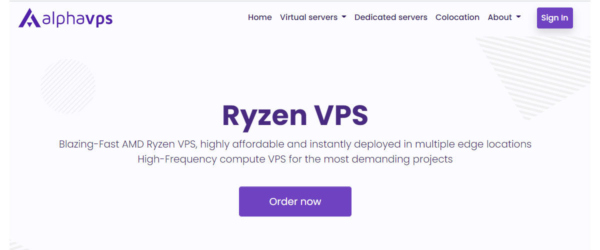 alphavps ryzen