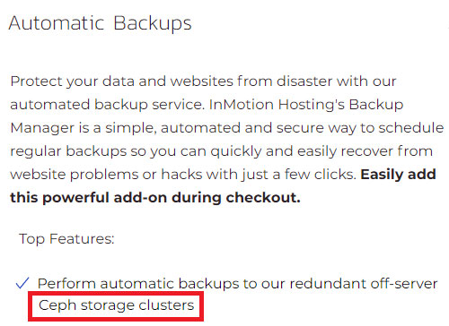 data redundancy with off-server backup maintenance