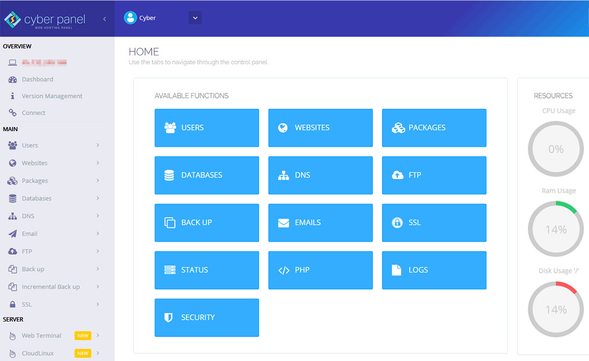 hostinger cyberpanel vps hosting