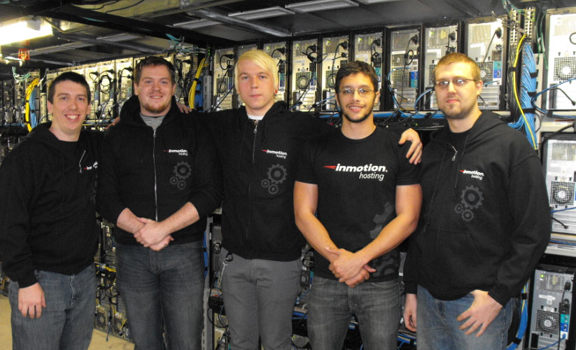 inmotion security staff at data centers