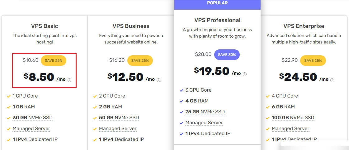 ultahost cyberpanel vps hosting plans